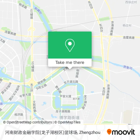 河南财政金融学院(龙子湖校区)篮球场 map