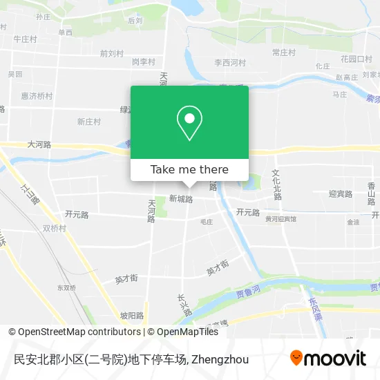 民安北郡小区(二号院)地下停车场 map