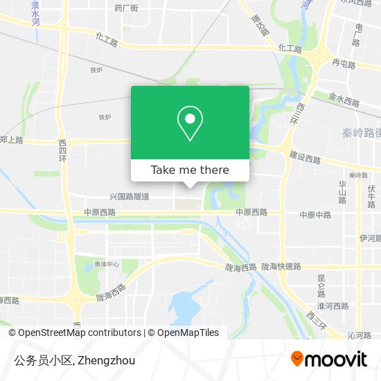 公务员小区 map