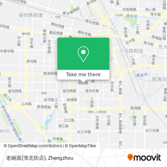 老碗面(淮北街店) map