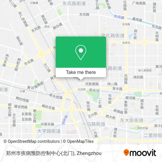 郑州市疾病预防控制中心(北门) map