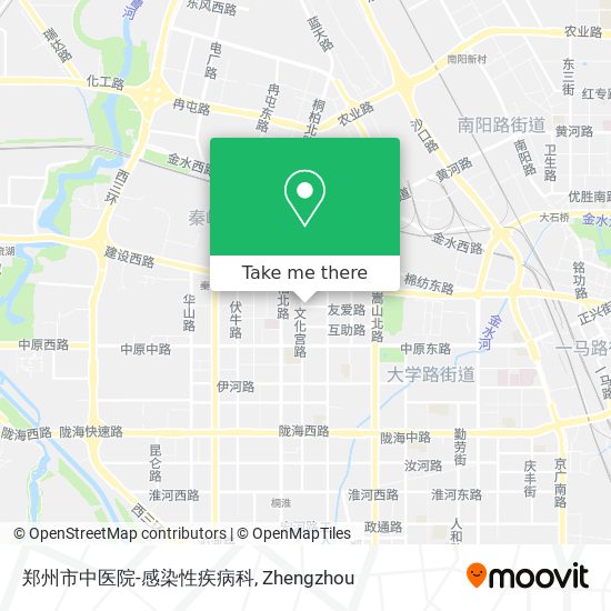 郑州市中医院-感染性疾病科 map