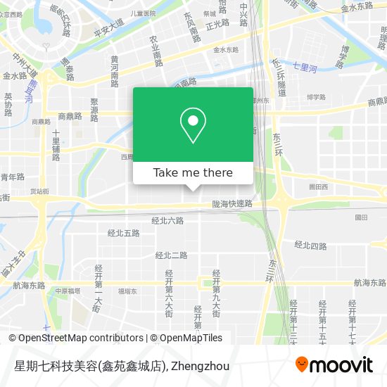 星期七科技美容(鑫苑鑫城店) map