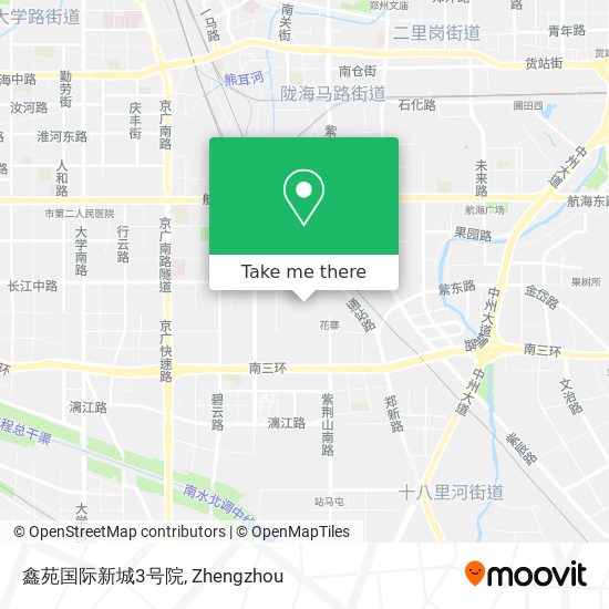 鑫苑国际新城3号院 map