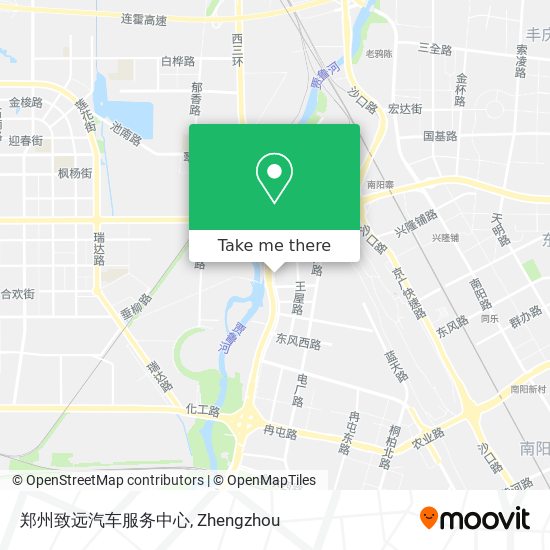 郑州致远汽车服务中心 map