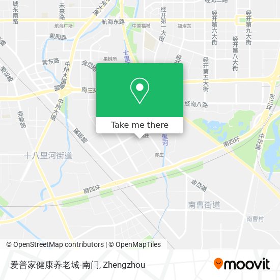 爱普家健康养老城-南门 map