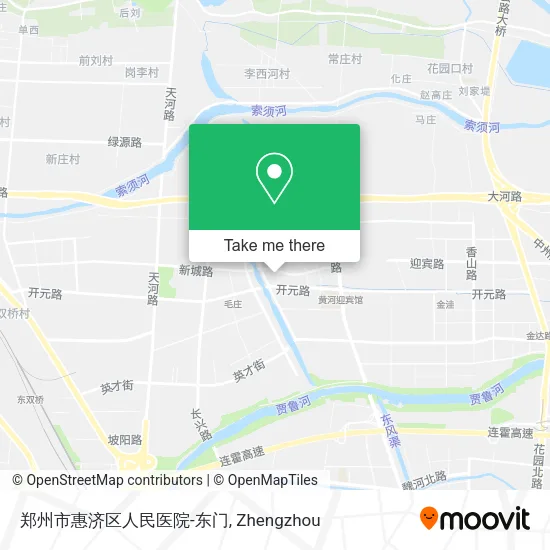 郑州市惠济区人民医院-东门 map