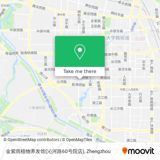 金紫雨植物养发馆(沁河路60号院店) map