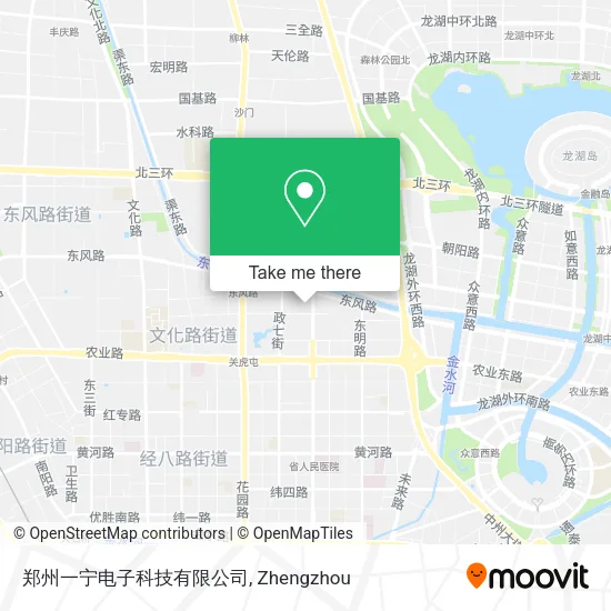郑州一宁电子科技有限公司 map
