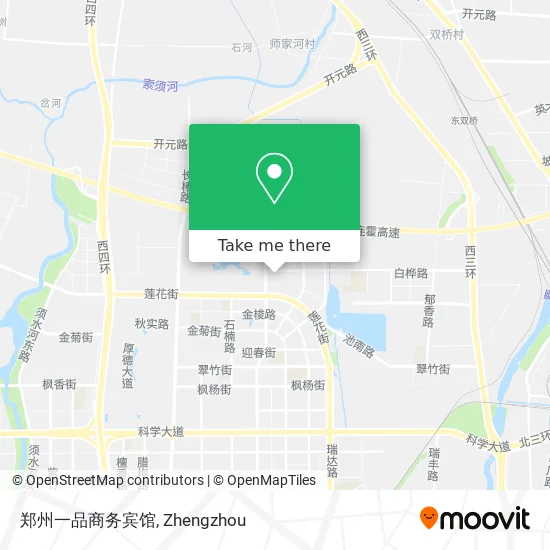 郑州一品商务宾馆 map