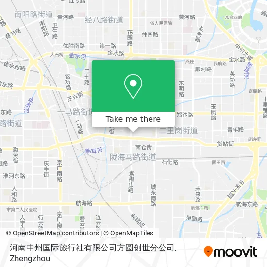 河南中州国际旅行社有限公司方圆创世分公司 map