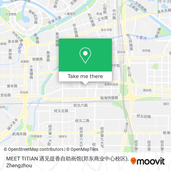MEET TITIAN 遇见提香自助画馆(郑东商业中心校区) map