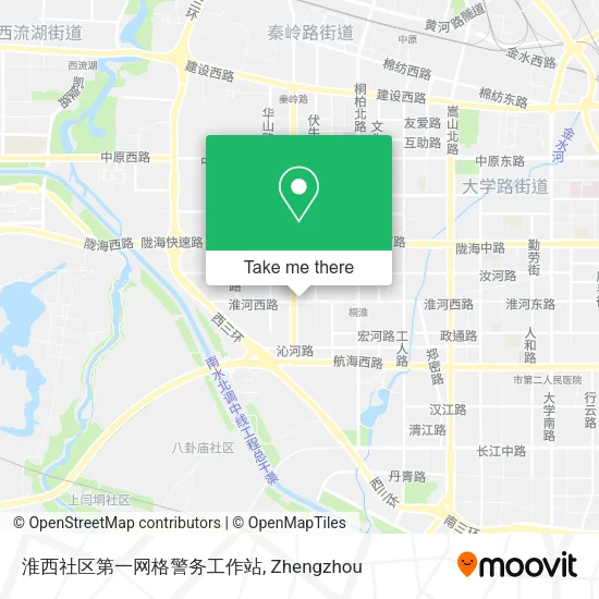 淮西社区第一网格警务工作站 map