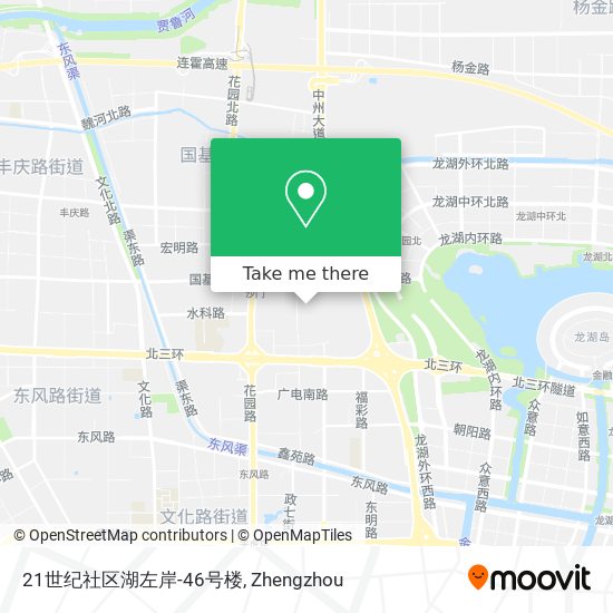 21世纪社区湖左岸-46号楼 map