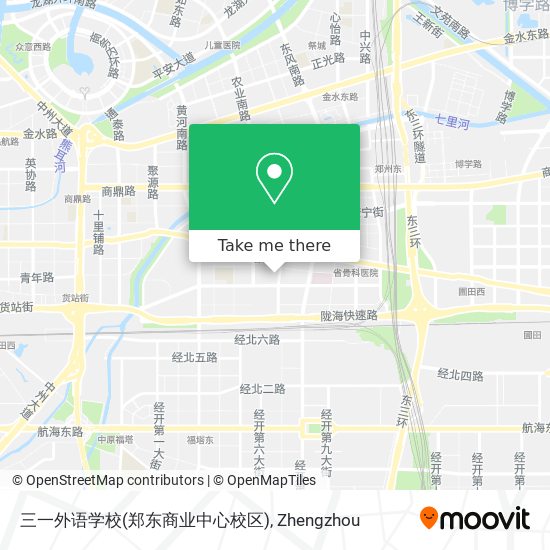 三一外语学校(郑东商业中心校区) map