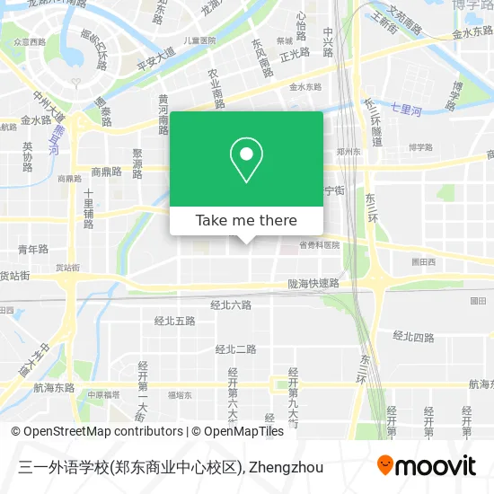 三一外语学校(郑东商业中心校区) map