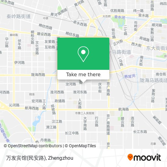 万发宾馆(民安路) map