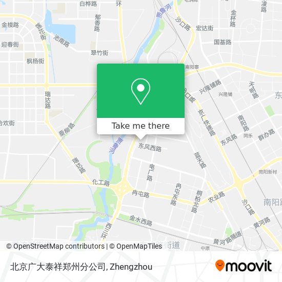 北京广大泰祥郑州分公司 map