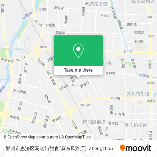 郑州市惠济区马道街甜食部(东风路店) map