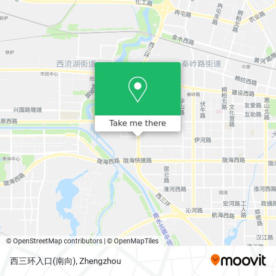 西三环入口(南向) map