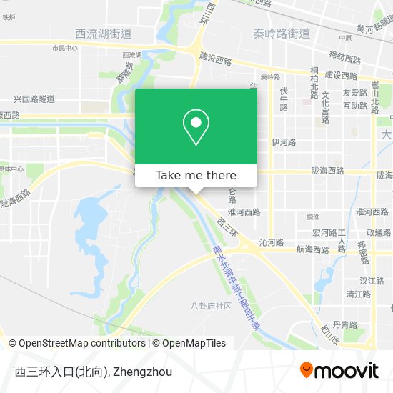 西三环入口(北向) map