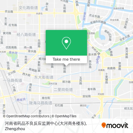 河南省药品不良反应监测中心(大河商务楼东) map