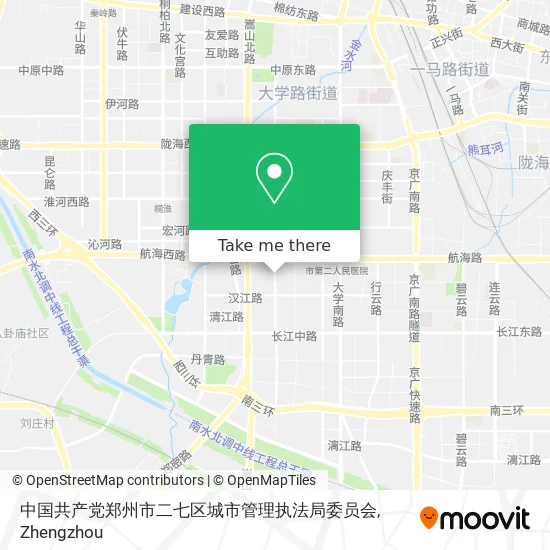 中国共产党郑州市二七区城市管理执法局委员会 map