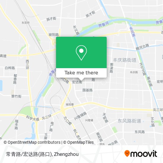 常青路/宏达路(路口) map