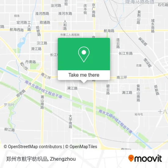 郑州市航宇纺织品 map