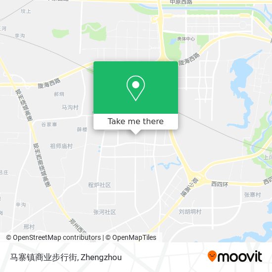 马寨镇商业步行街 map