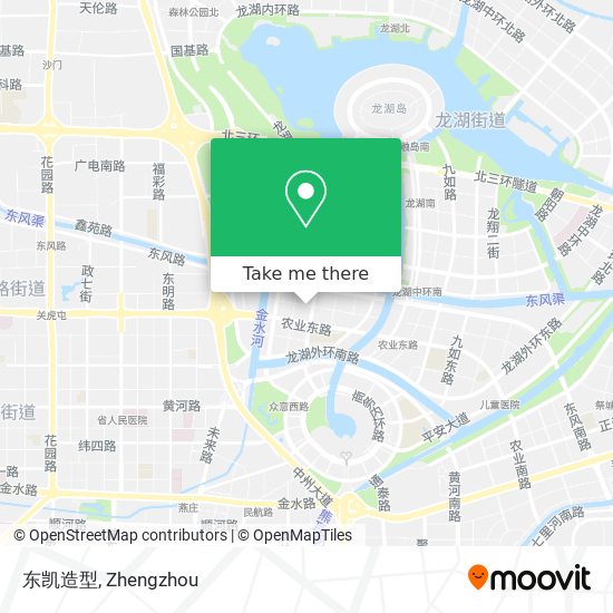 东凯造型 map