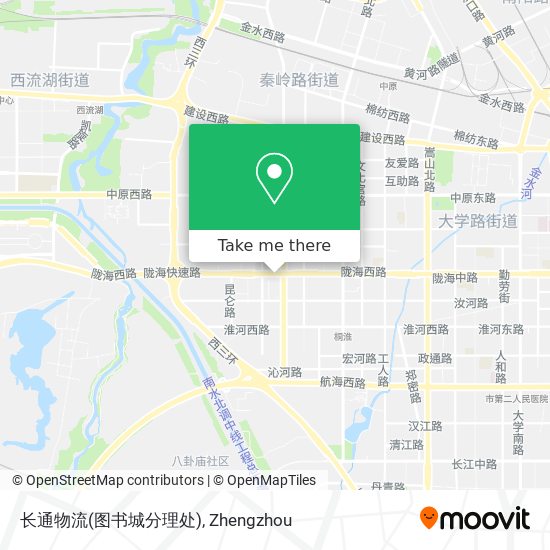 长通物流(图书城分理处) map