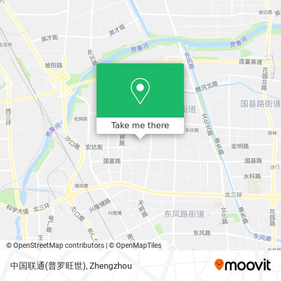 中国联通(普罗旺世) map