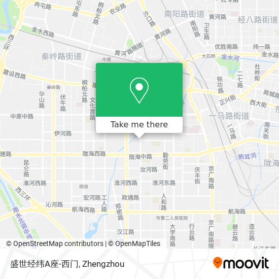 盛世经纬A座-西门 map