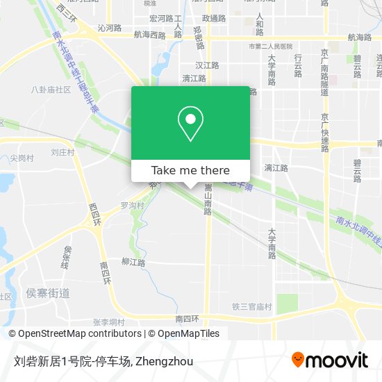 刘砦新居1号院-停车场 map