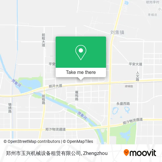 郑州市玉兴机械设备租赁有限公司 map