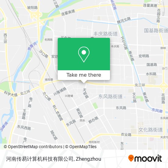 河南传易计算机科技有限公司 map