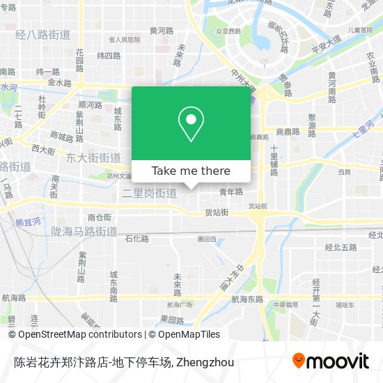 陈岩花卉郑汴路店-地下停车场 map