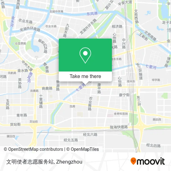 文明使者志愿服务站 map