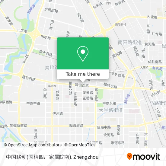 中国移动(国棉四厂家属院南) map