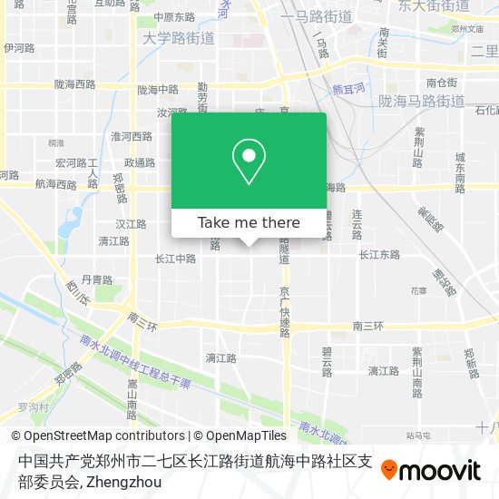 中国共产党郑州市二七区长江路街道航海中路社区支部委员会 map