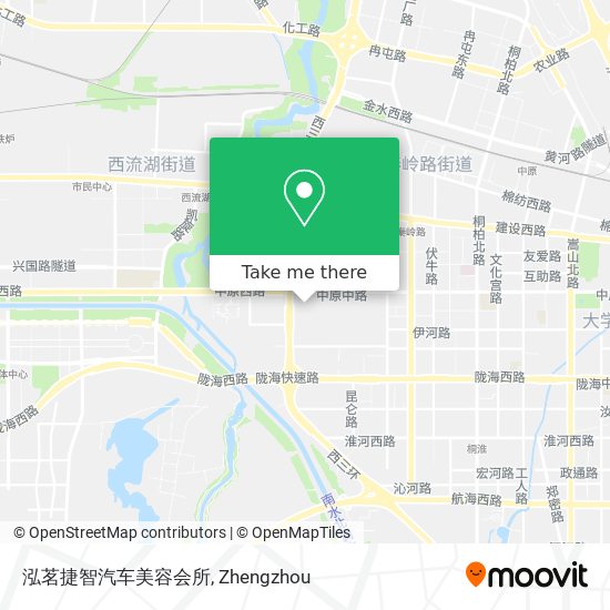 泓茗捷智汽车美容会所 map