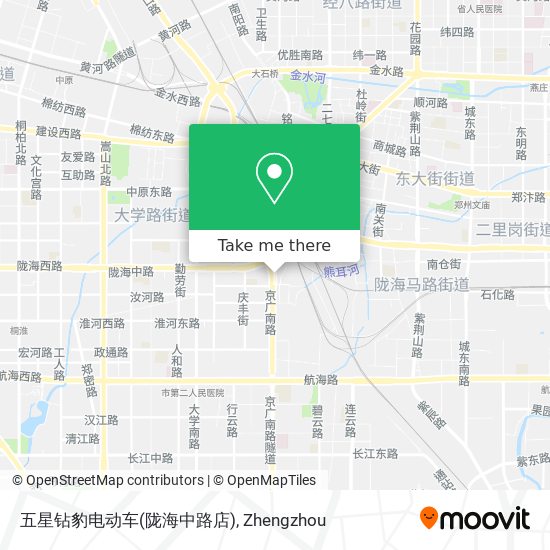 五星钻豹电动车(陇海中路店) map