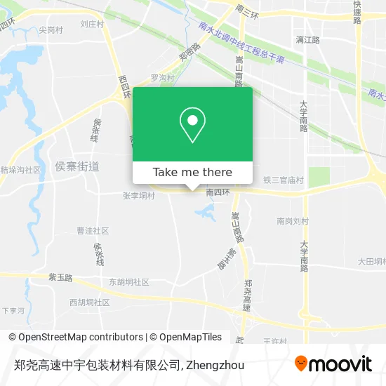 郑尧高速中宇包装材料有限公司 map