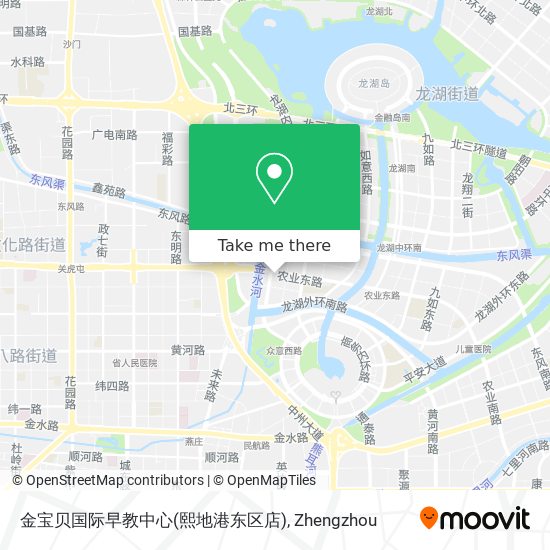 金宝贝国际早教中心(熙地港东区店) map
