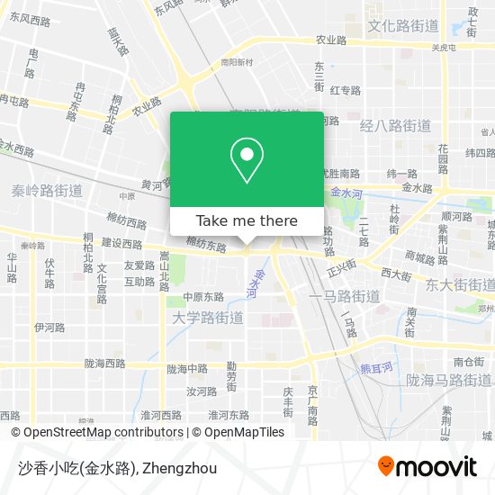 沙香小吃(金水路) map