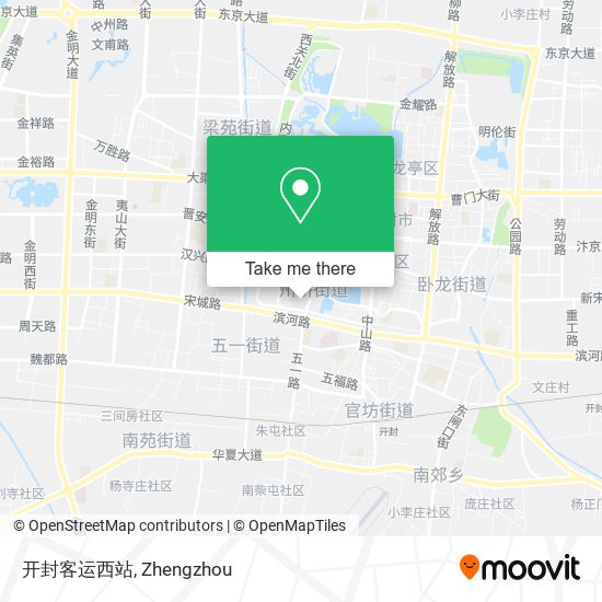 开封客运西站 map