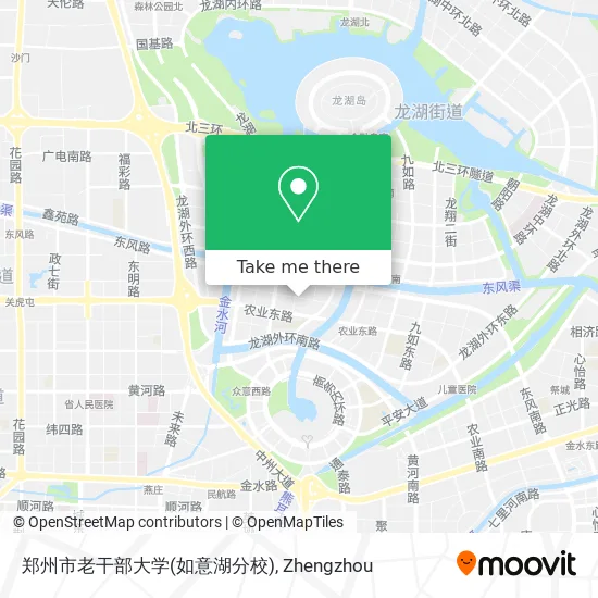 郑州市老干部大学(如意湖分校) map