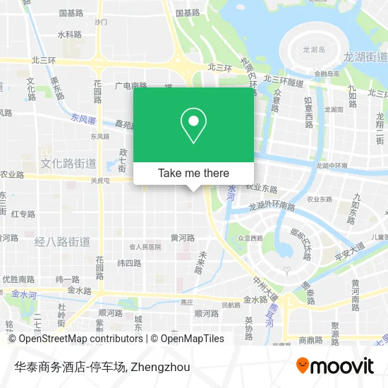 华泰商务酒店-停车场 map