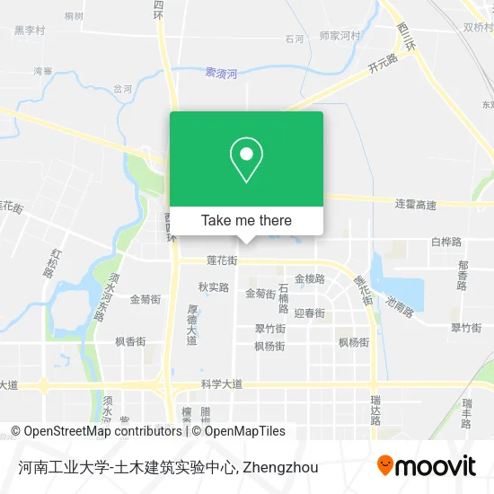 河南工业大学-土木建筑实验中心 map